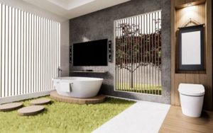 smart toilet modern